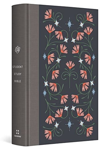 ESV Student Study Bible (Hardcover, Flowers Design)