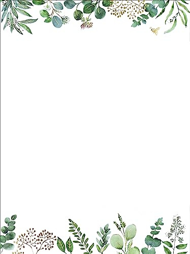 Eucalyptus Boxed Stationery (24 sheets, 30 envelopes)