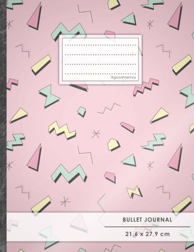 Bullet Journal • A4-Format, 100+ Seiten, Soft Cover, Register, „80er-Jahre“ • Original #GoodMemos Dot Grid Notebook • Perfekt als Tagebuch, Zeichenbuch, Kalligraphie Buch
