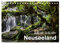 Neuseeland - Wilde Wälder (Tischkalender 2025 DIN A5 quer), CALVENDO Monatskalender