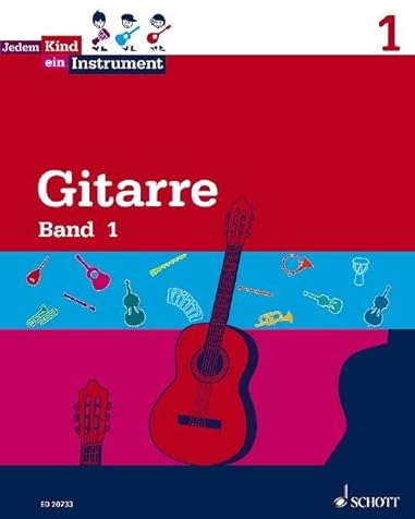 Jedem Kind ein Instrument: Band 1 - JeKi. Gitarre. Schülerheft.