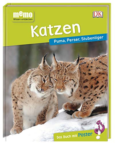 memo Wissen entdecken. Katzen: Puma, Perser, Stubentiger. Das Buch mit Poster!