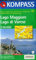 Lago Maggiore /Lago di Varese: Mit Kurzführer, alpinen Skirouten und Radrouten. Dt. /Ital. 1:50000 (KOMPASS Wanderkarte)