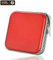 GADGET HOPPA 40 Capacity CD DVD Case Wallet Cover Carry Case Portable Storage Organiser Bag – RED