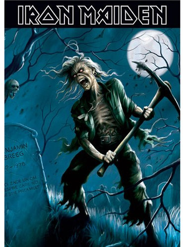 Iron Maiden - Postkarte Benjamin Breeg