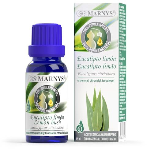 MARNYS Aceite Esencial Eucalipto Limón 100% Puro Quimiotipado 15ml