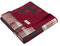 Woolrich Reversible Quilted Throw Cabin Lifestyle Plaid Design Ganzjährig, atmungsaktiv, leicht, luxuriös, doppelseitig, Steppung für Bett, Couch und Sofa, Baumwolle, Sunset red, 50x70