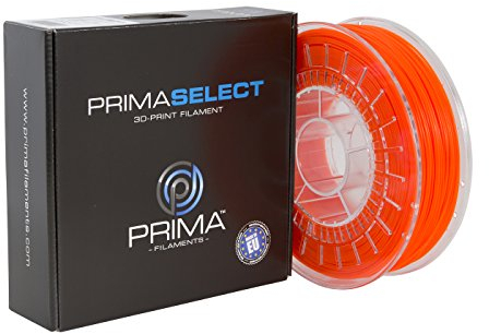 PrimaCreator PrimaSelect 3D Drucker Filament - PLA - 1,75 mm - 750 g - Neon Orange