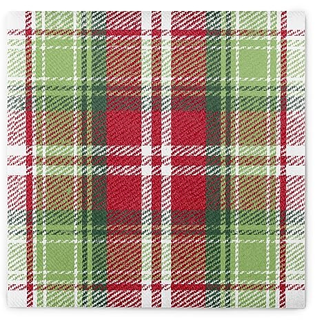 Sovie HOME Serviette Lindi aus Linclass® Airlaid, Weihnachtsserviette stoffähnlich, Einweg Serviette ideal für Weihnachtsfeiern & Adventzeit, 40 x 40 cm, 12 Stück