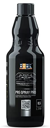 ADBL Pre Spray PRO (500ml) - Hochkonzentrierter Vorreiniger und Fleckenentferner für Polster und Teppiche - Löst hartnäckige Verschmutzungen in Rekordzeit - Ideal für professionelle Anwendungen