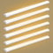 Viugreum 6 Pack 20W LED Deckenleuchte Röhre Licht 60CM, mit 2400LM in Warmweiß 3200K, 130° Abstrahlwinkel für Badzimmer Wohnzimmer Küche Garage Lager Werkstatt