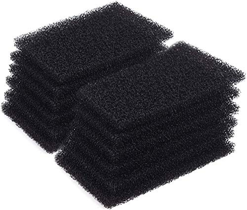 LTWHOME Bio Foam Filter Pad Passend für Tetra 25997 Grid in Tank 20 Internal Filter (12 Stück)