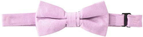 Isaac Mizrahi Suede Bowtie Pajarita, Lila, Talla única para Hombre