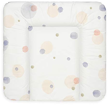 BONKY® Wickelauflage 75x72 cm - weiche Wickelunterlage - Baby Wickeltischauflage - Wasserdischt - Abwaschbar - Made in EU - 100% Oeko TEX - Mono 5A