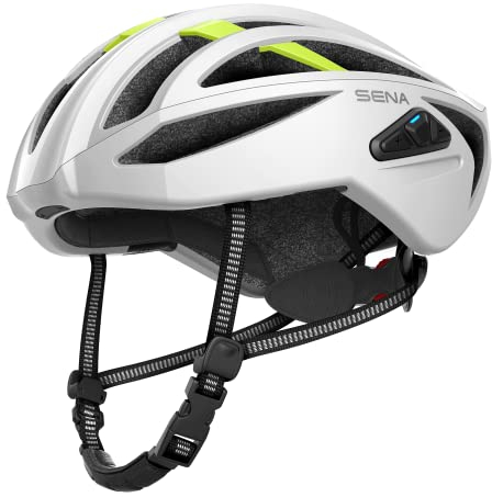 Sena R2 Rennradhelm (Mattweiß, Größe L)