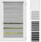 Atrium - Doppelrollo I Ohne Bohren I Duo Rollo für Fenster I Fensterrollo Tag und Nacht I Einfache Montage Easy-Click I Sonnenschutz I Universalgriffe I Multi-Stop Funktion I 85 x 150 cm - Hellgrau
