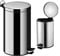 Crystals S/Sless Steel 5L Silver Pedal Bin Kitchen Bathroom Toilet Rubbish Office Waste (5L)