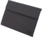 Stop Ocean Plastic 46223 RPET Fächermappe BALI, Organizer A4 mit 13 Fächern, Meetingmappe aus PET Nylon und Leder, Schreibmappe, Mappe mit Notizblock, Dokumentenmappe ca. 36,5 x 29 x 4 cm, Anthrazit
