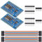 Youmile 2 Stück PCF8575 IO Expander Modul I2C bis 16IO Modul I/O Extension Shield Modul 16 Bit SMBus I/O Ports mit Dupont Kabel für Arduino UNO R3