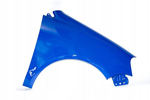 Gal Industrial Kotflügel kompatibel für Volkswagen Polo 9N3 IV 4 Lift LA5F Rechts Blau Vorderseite lackiert