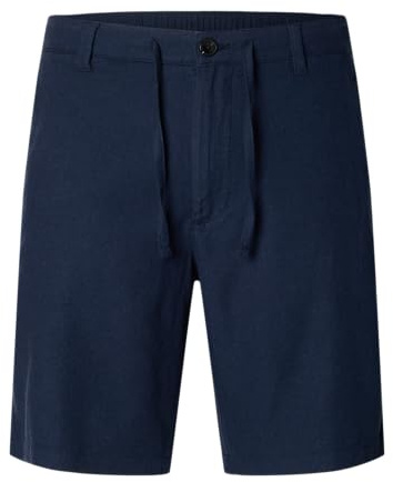 Selected Homme Men's Slhregular-Brody Noos Linen Shorts Linen Trousers