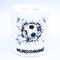 Fußball Spardose mit Namen personalisiert Fussballsparschwein Mannschaftskasse Fussballfans Geburtstag Geschenke für Jungen Mädchen Kinder Fussball Geburtstagsgeschenk Spruch Sparschwein Sparbüchse