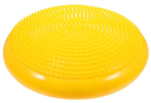 CLISPEED Yoga-balance-pad Wackelt Sensorisch Federnder Sitz Übungsscheibe Kernscheibe Unterlegscheiben-nivellierpads Yoga Wackelsitze Pad Unruhscheibe Luftkissen Die Schaukel Fitness