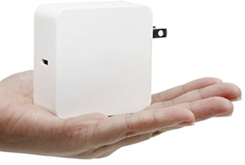 Enchufe de pared USB-C de 45 W compatible con iPad, iPhone, MacBook, Tablet, iPhone, Samsung