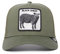 Goorin Bros. Unisex-Erwachsene The Farm Original Adjustable Snapback Mesh Trucker Hat Baseballkappe, Olive (das Schwarze Schaf), Einheitsgre