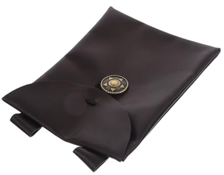 ibasenice Mittelalterliche Bauchtasche Aus Pu Leder Mit Großem Fassungsvermögen Tragbare Gürteltasche Für Cosplay Renaissance Party Und Larp