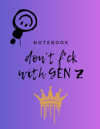Funny Notebook A4 GenZ 72 pages
