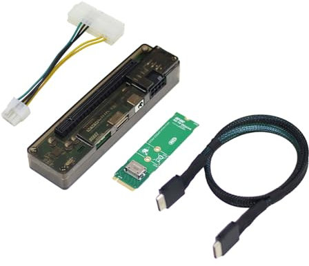 BaoFufc Laptop Externe Grafikkarte Dock GDC PCIe für Grafikkarte M.2 Externe Laptop Grafikkarte Dock für Computer Speed Grafikkarte Dock