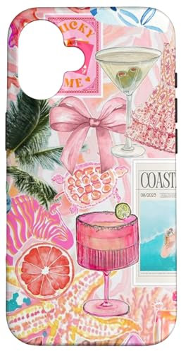 iPhone 16 European Summer Coastal Beach Case