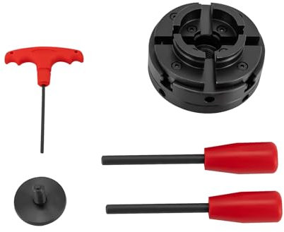 4 ganasce Mandrino Tornio M18, mangime autocentrante per tornio, filettatura M18 x 0,1 pollici, fodera autocentrante precisa (1 set di artigli)