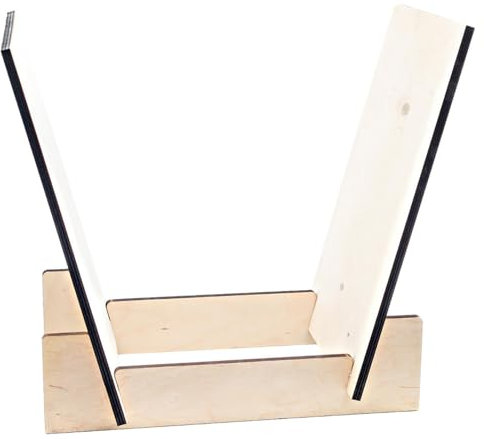 Soporte de disco de vinilo de madera – Expositor de álbum ajustable | Soporte de disco de madera Reutilizable, Soporte de disco resistente al desgaste, Pantalla de álbum de discos para decoración de