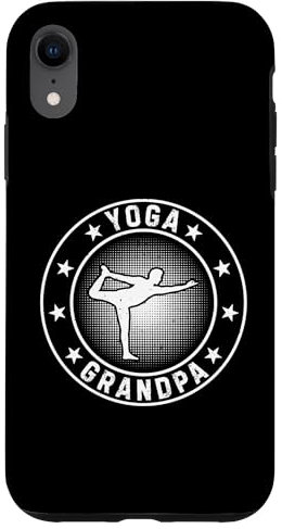 Hülle für iPhone XR Yoga Opa Yoga Lover