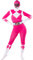 Funidelia Costume de Power Ranger rose seconde peau pour femme, Licence Officielle, Taille L Films et Cinéma, Super héros - Costume pour Adultes pour les fêtes, le Carnaval et Halloween