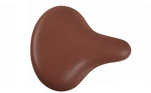 GBZIJIE Sattel,Sattel Fahrrad Retro Vintage Leder Fahrrad Sattel Sitz Custation Rennrad Fahrrad Sport Sattel Braunes Fahrrad Radfahren Sattel Fahrradsitz