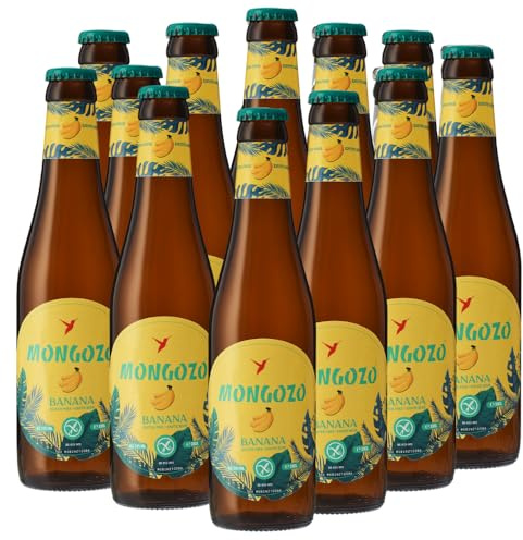 Mongozo Beer Pilsener | 330ml bottles | Beer hamper (Pack of 12 bottles, Banana)