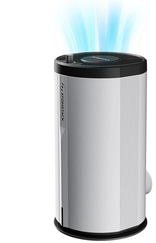 ATOMSTACK D3 Luftreiniger für Laser graviermaschine 99,9% Filterleistung 5-Schicht-Filtersystem Motor mit 3500 U/min, Aktivkohle-Desodorierung, schneller Rauchabzug, niedriger Geräuschpegel