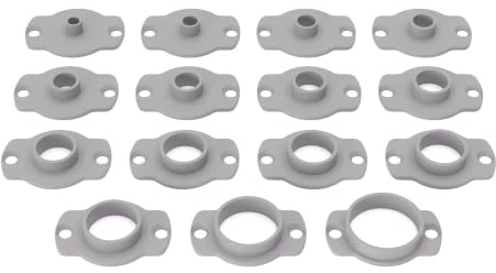 PRIWAS Template Guide Bush Set Compatible with Black & Decker Routers and Trimmers | Guide Bushes Compatible with Black & Decker Routers - Type A