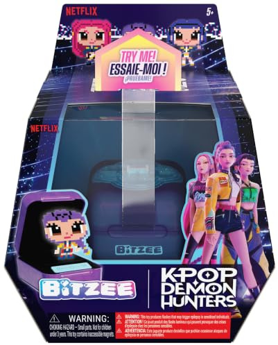 Bitzee K-Pop Demon Hunters digitales interaktives Spielzeug, ab 5 Jahren | 13 Charaktere | Interaktive Minigames | Outfits freischalten | Reagiert auf Berührung | Sammelspiel