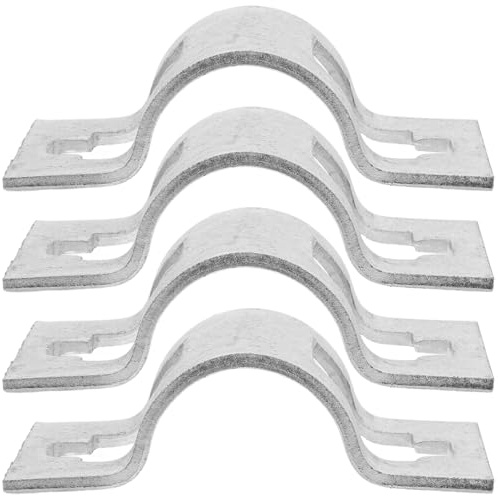 KHBUAB Scaffolding Fixing Clamp 4Pcs Scaffold Hardware Fixing Clamp Professional Double Ear Design for Temporary Scaffolding Setup and Safety