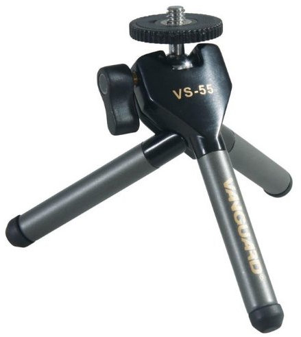 Vanguard VS-55 treppiede 3 gamba/gambe Nero