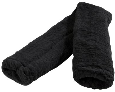 PFIFF Pferdezubeh r 741598 Bauchgurtschoner, Schwarz, Einheitsgröße EU