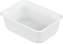 50 Deckel für Verpackungsbecher, PP 0,7 cm x 18,6 cm x 13,3 cm transparent