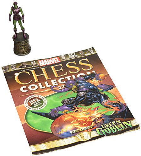 Marvel Chess Collection #27 Green Goblin Black Knight Piece Complete with Magazine