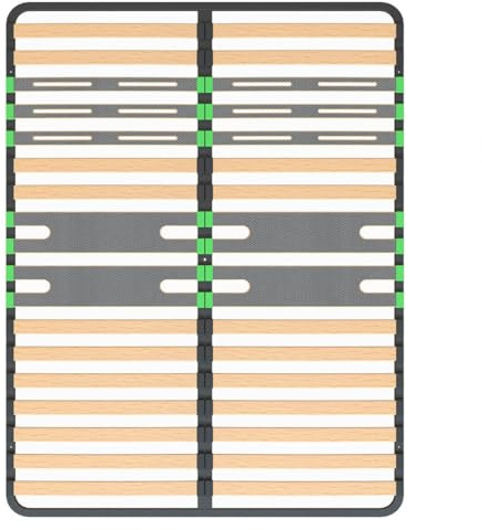 ALTOZONE - Sommier 2x16 Lattes 160x200cm