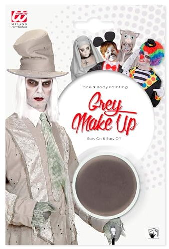 W WIDMANN MILANO Party Fashion - Make-Up, Theaterschminke in der Dose, 9,6 ml, Schminke, Mottoparty, Karneval, Halloween