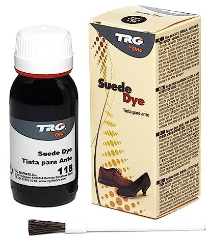 TRG The One Suede Dye, Suede Penetrating Dye, 118 Black, 50 ml